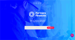 Desktop Screenshot of partners-finances.com