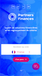 Mobile Screenshot of partners-finances.com